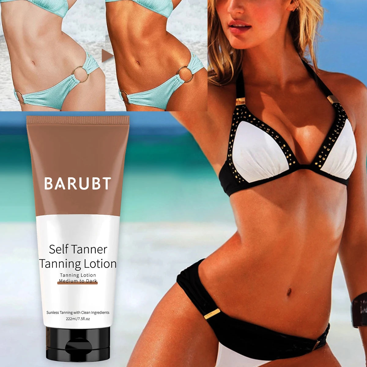 Radiant Glow Sunless Tanning Lotion