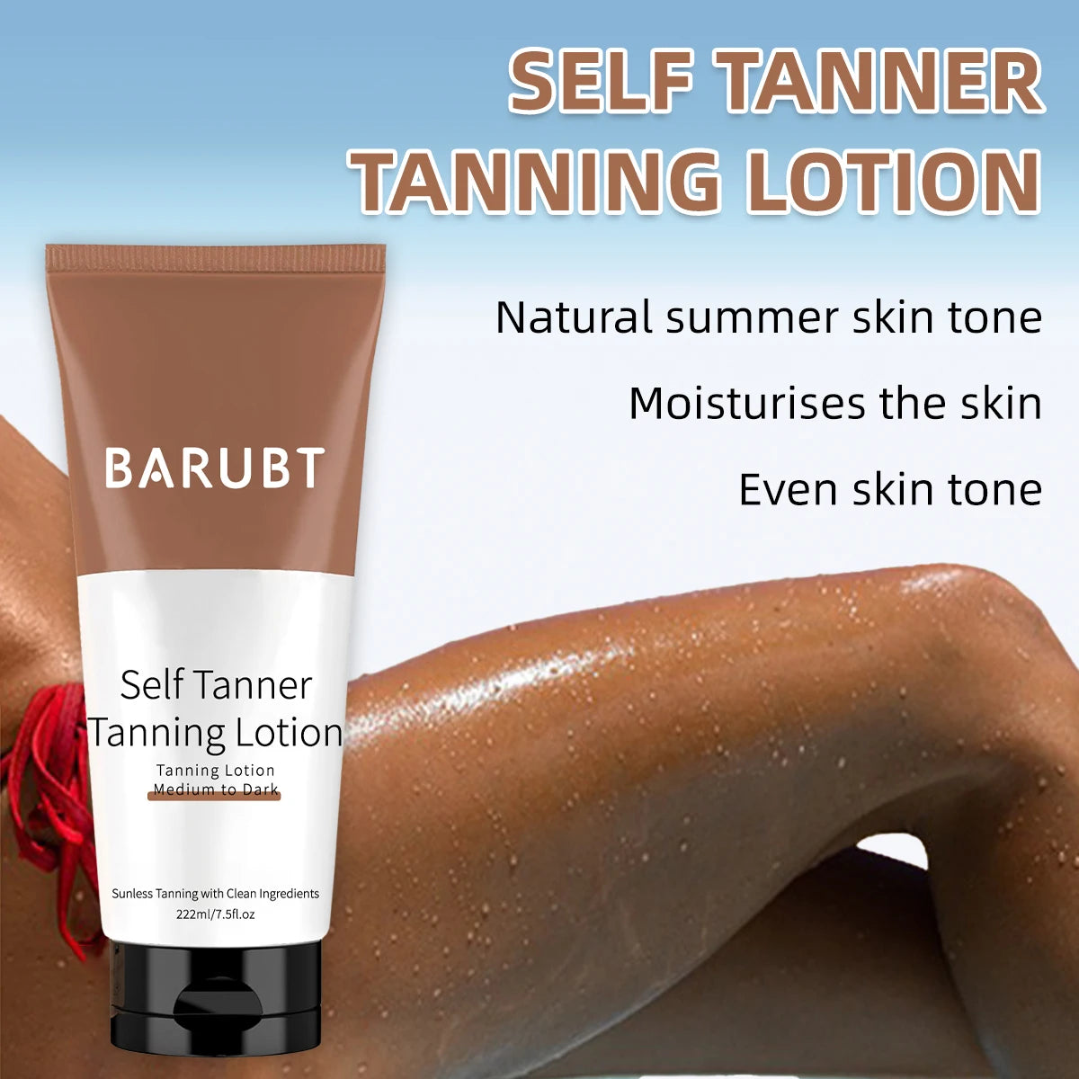 Radiant Glow Sunless Tanning Lotion