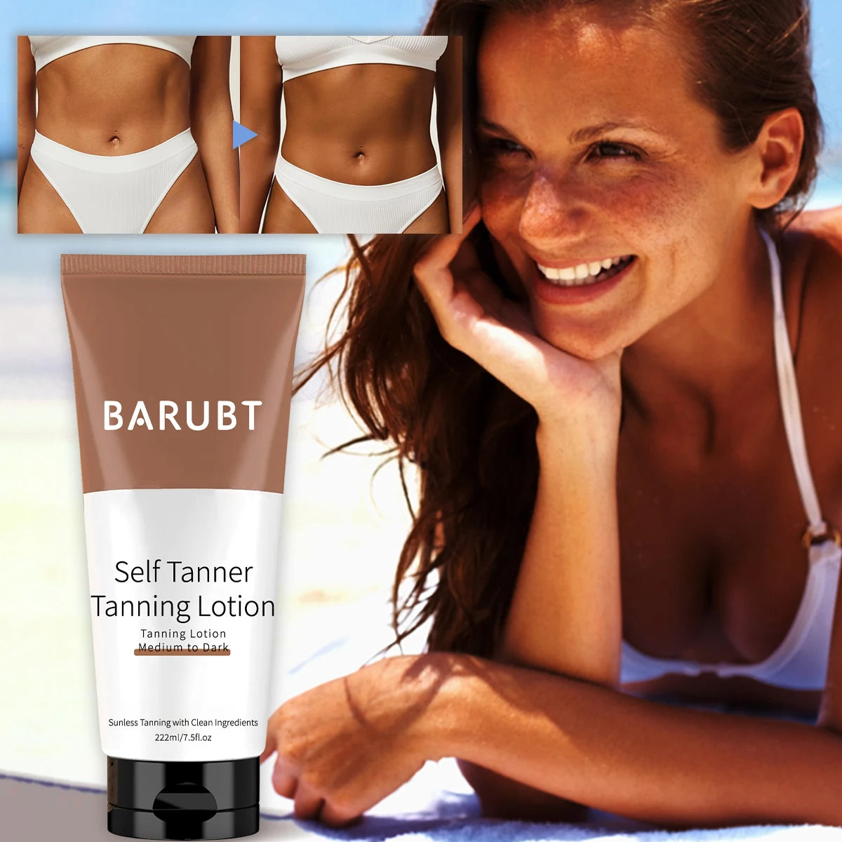 Radiant Glow Sunless Tanning Lotion